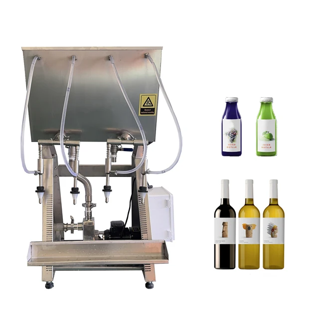 Semi-Auto Compact 1-5L Precision Volumetric Filler | Alcohol Beverage Equipment for Wine/Vodka/Water Bottling
Semi-Auto Compact 1-5L Precision Volumetric Filler | Alcohol Beverage Equipment for Wine/Vodka/Water Bottling