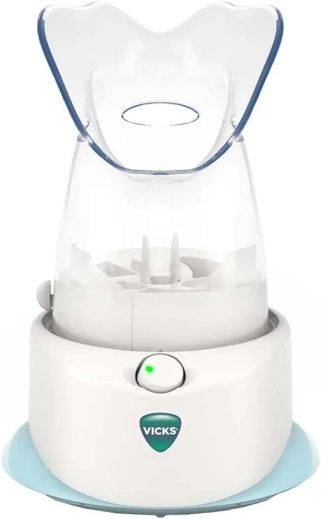 Personal Steam Inhaler for Natural Relief from Allergies, Congestion, Cough, Colds & Sinus Irritation - Includes VapoPad
Personal Steam Inhaler for Natural Relief from Allergies, Congestion, Cough, Colds & Sinus Irritation - Includes VapoPad