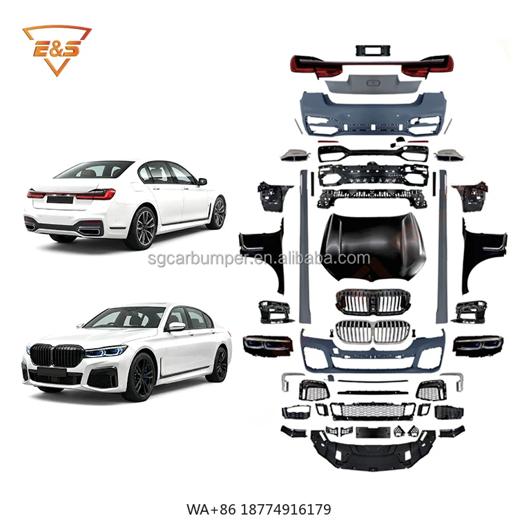 Car Accessories Old to New G12 LCI Body Kit for 7 Series G12 PRE Body Kit with Car Bumper Headlight Taillight Auto Parts
Car Accessories Old to New G12 LCI Body Kit for 7 Series G12 PRE Body Kit with Car Bumper Headlight Taillight Auto Parts