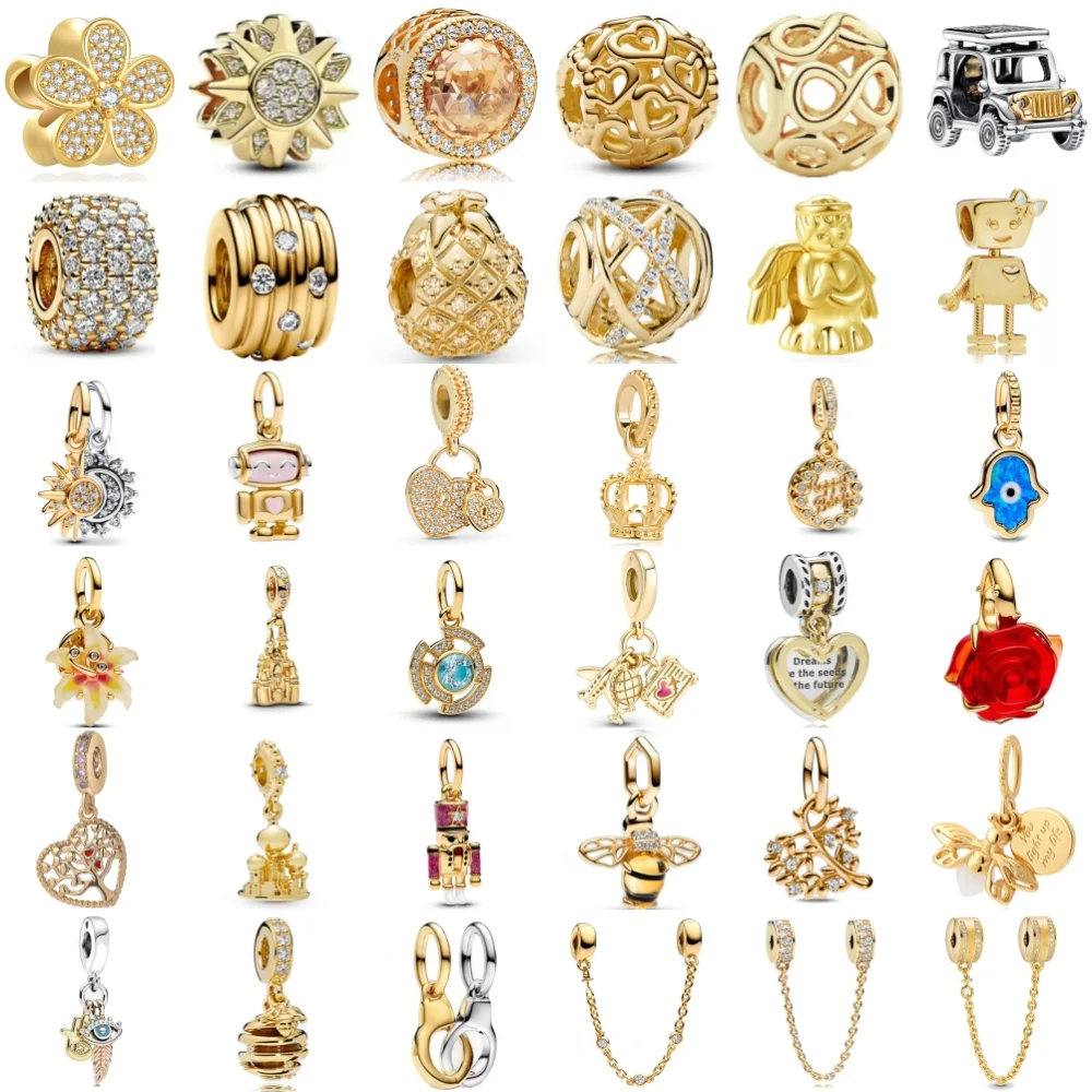 Хит продаж: Оригинальный браслет из серебра 925 пробы с подвесками в виде ананаса, ангела, светлячка, солнца и луны. Изысканные аксессуары для самостоятельного изготовления украшений.
Хит продаж: Оригинальный браслет из серебра 925 пробы с подвесками в виде ананаса, ангела, светлячка, солнца и луны. Изысканные аксессуары для самостоятельного изготовления украшений. 