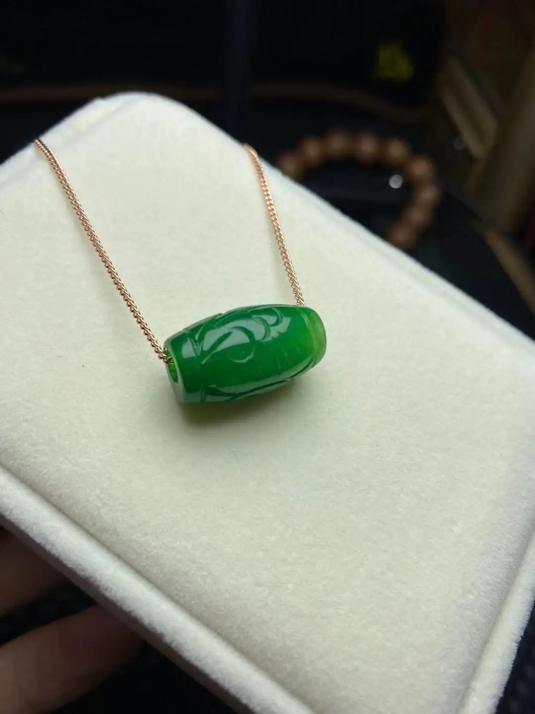 Fine Natural Burmese Green Jade Bamboo Pendant Women Jewelry Necklaces With Gold 925 Sterling Silver Accessories
Fine Natural Burmese Green Jade Bamboo Pendant Women Jewelry Necklaces With Gold 925 Sterling Silver Accessories