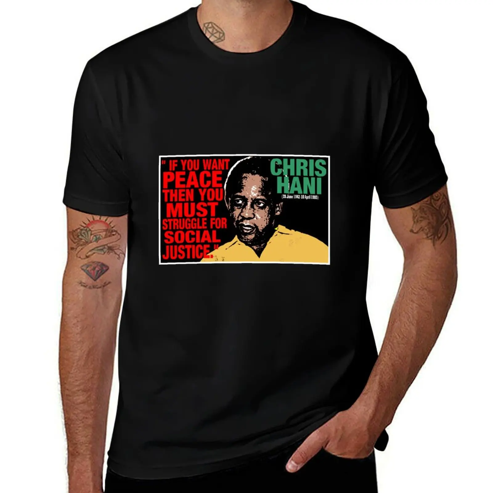 CHRIS HANI T-Shirt t shirt for man 100 percent cotton graphic t shirts for man T-Shirt
CHRIS HANI T-Shirt t shirt for man 100 percent cotton graphic t shirts for man T-Shirt