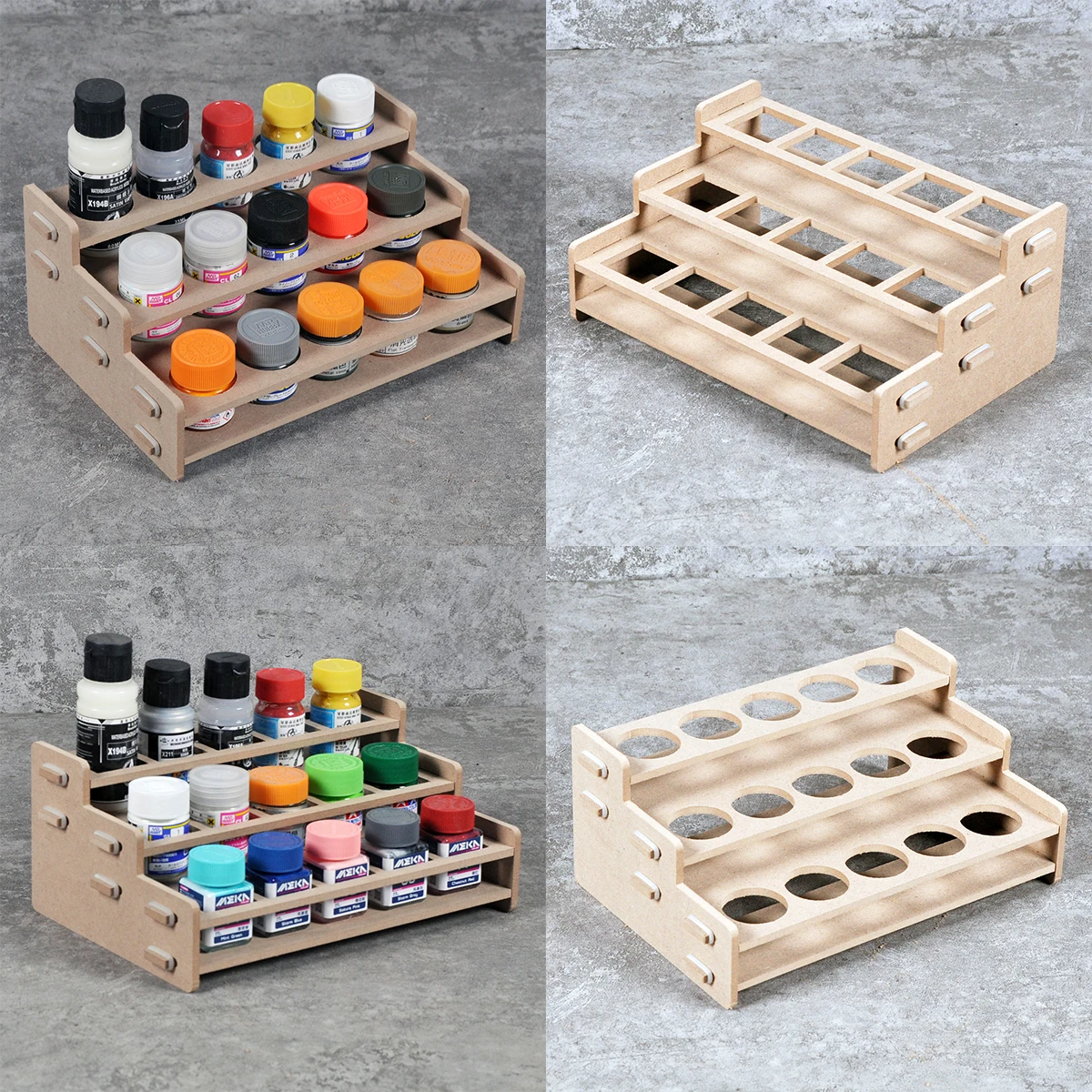 Assembly Modular Paint Storage Rack Three-tier Desktop Paint Bottle Cabinet for storing AK AK MIG GSI TA Paint
Assembly Modular Paint Storage Rack Three-tier Desktop Paint Bottle Cabinet for storing AK AK MIG GSI TA Paint