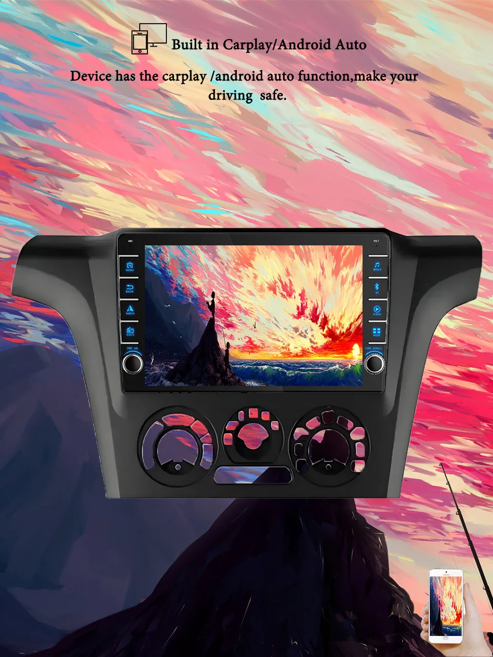 8G+128G Android 14 For Mitsubishi Outlander 2002 - 2008 Car Radio Audio Multimedia Stereo PC Tablet GPS Monitor 2Din DVD Carplay
8G+128G Android 14 For Mitsubishi Outlander 2002 - 2008 Car Radio Audio Multimedia Stereo PC Tablet GPS Monitor 2Din DVD Carplay