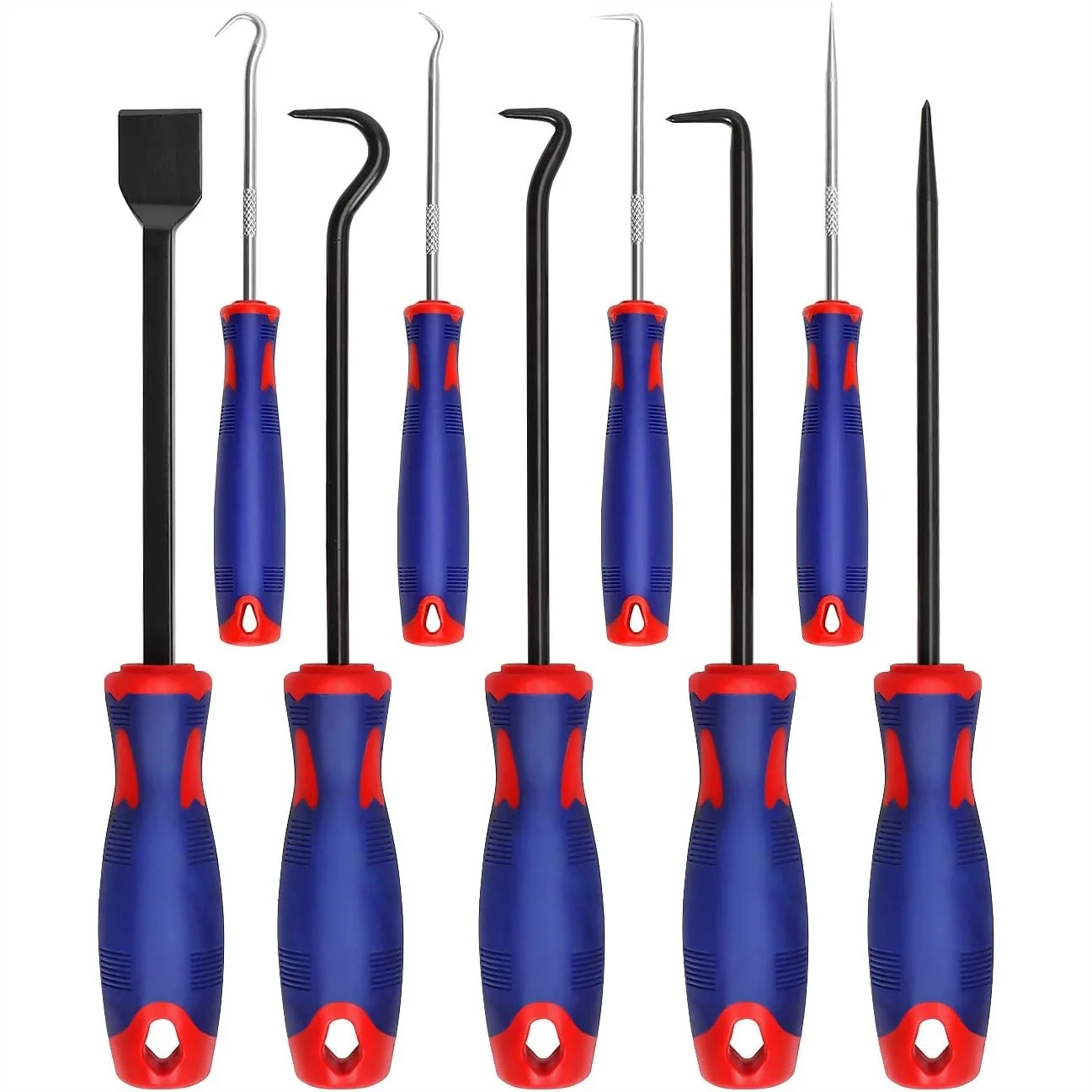 Precision Pick & Hook Set with Scraper for Automotive and Electronic Repair
Precision Pick & Hook Set with Scraper for Automotive and Electronic Repair