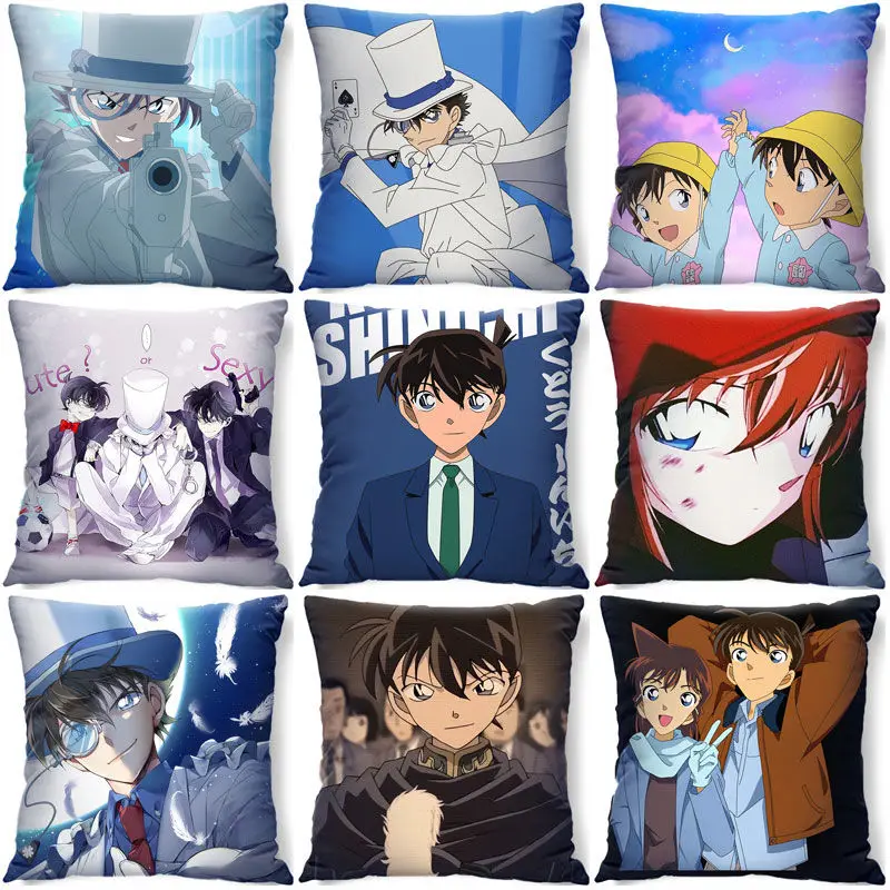 New Conan Pillow Kudo Shinichi Koiran Couple Anime Pillow Surrounding Living Room Bedroom Pillow Office Napping Pillow Gifts
New Conan Pillow Kudo Shinichi Koiran Couple Anime Pillow Surrounding Living Room Bedroom Pillow Office Napping Pillow Gifts