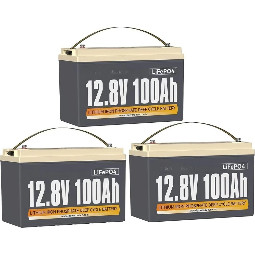 12V 100Ah LiFePO4 Battery, Group 31 Lithium Battery with 1280Wh Energy and BMS Protection, Up to 15000 Deep Cycles for RV Trail
12V 100Ah LiFePO4 Battery, Group 31 Lithium Battery with 1280Wh Energy and BMS Protection, Up to 15000 Deep Cycles for RV Trail