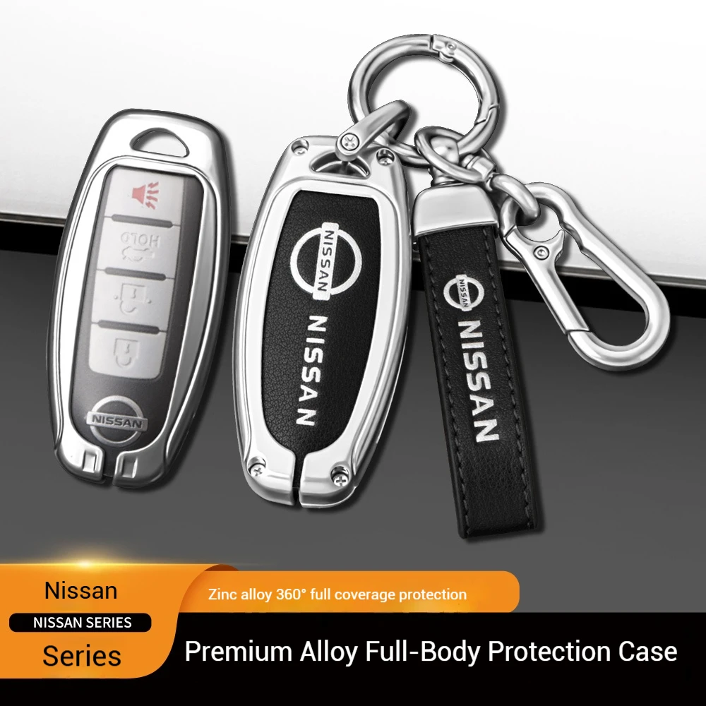 Zinc Alloy Leather Car Key For Case Nissan Qashqai Juke X-Trail Patrol Note Leaf Altima Maxima Murano Tiida Teana Rogue Sentra
Zinc Alloy Leather Car Key For Case Nissan Qashqai Juke X-Trail Patrol Note Leaf Altima Maxima Murano Tiida Teana Rogue Sentra