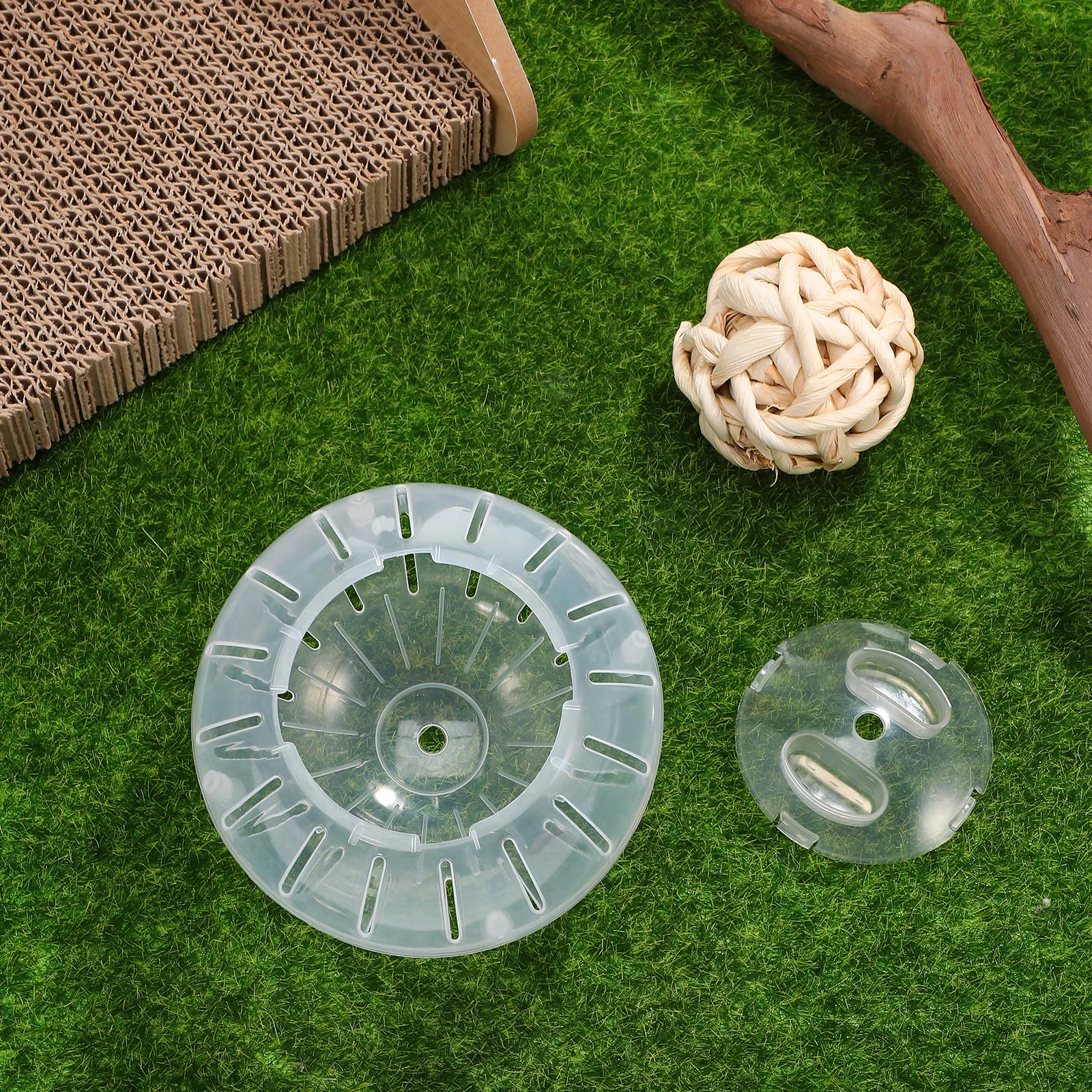 Transparent Hamster Running Ball with Ventilation Holes Smooth Surface for Safe Indoor Exercise Small Pet Activity Sphere
Transparent Hamster Running Ball with Ventilation Holes Smooth Surface for Safe Indoor Exercise Small Pet Activity Sphere