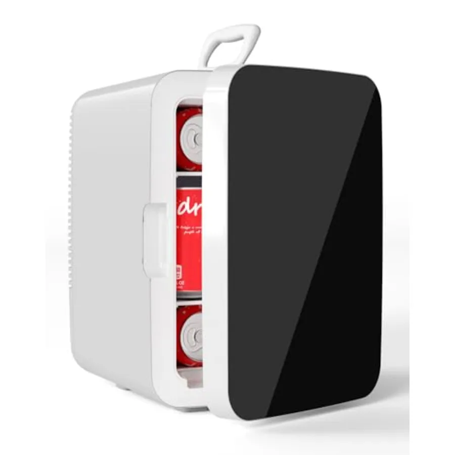 10L Compact Mini Fridge Portable Small Refrigerator with AC/DC Adapters for Beverages Food Makeup in Bedroom Office Dorm - 2.6
10L Compact Mini Fridge Portable Small Refrigerator with AC/DC Adapters for Beverages Food Makeup in Bedroom Office Dorm - 2.6