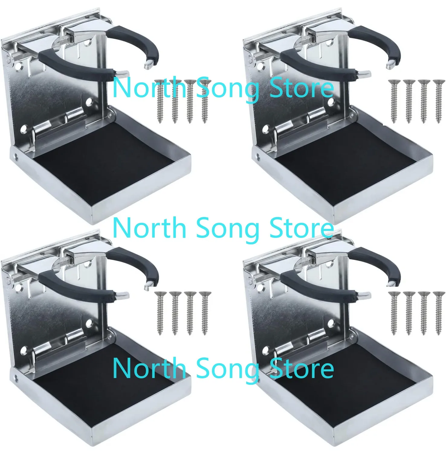 4pcs Stainless Steel Adjustable Folding Drink Holders Cup Holders for Marine Boat Caravan Car
4pcs Stainless Steel Adjustable Folding Drink Holders Cup Holders for Marine Boat Caravan Car