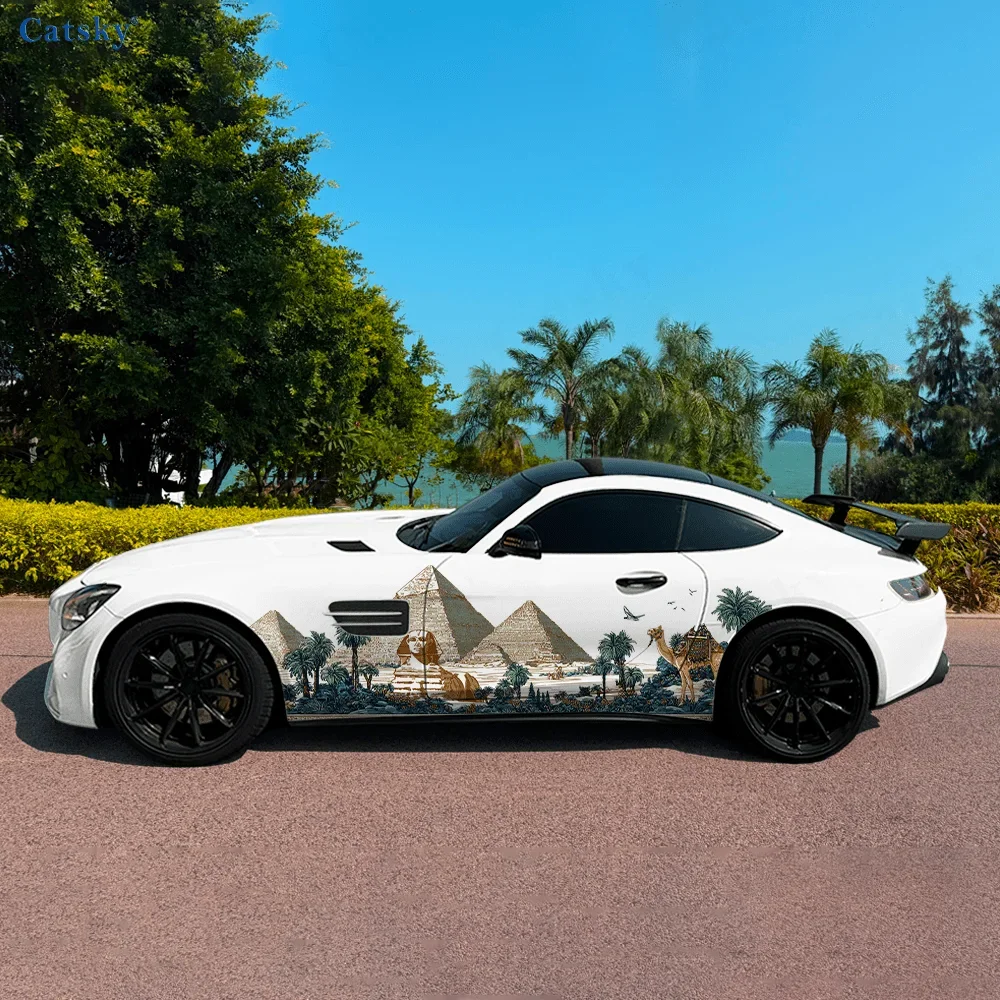 Египетская пирамида, верблюжье, пустыня, боковая наклейка для автомобиля, декор, ПВХ, водонепроницаемая, устойчивая к царапинам наклейка, защита автомобиля, автоаксессуары, подарок
Египетская пирамида, верблюжье, пустыня, боковая наклейка для автомобиля, декор, ПВХ, водонепроницаемая, устойчивая к царапинам наклейка, защита автомобиля, автоаксессуары, подарок