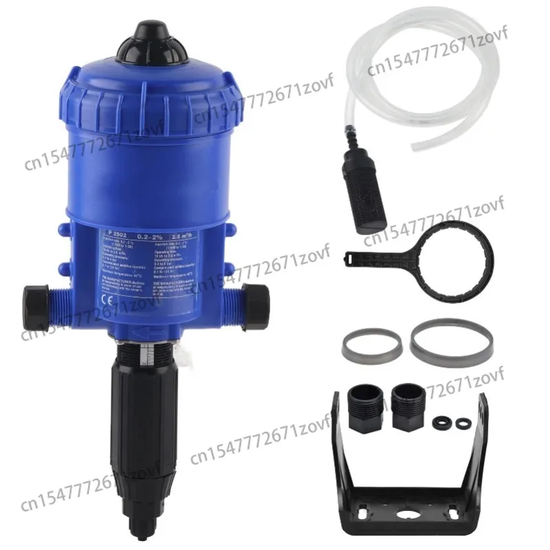 Fertilizer pump, dosing device, animal drinking water ratio pump, pig farm, chicken coop, water line P2505 proportioning machine
Fertilizer pump, dosing device, animal drinking water ratio pump, pig farm, chicken coop, water line P2505 proportioning machine