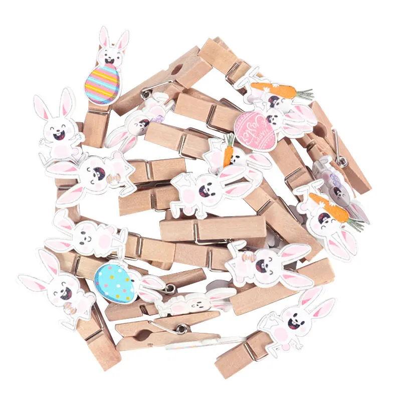 10pcs Easter Bunny Wooden Photo Clips Cute Rabbit Egg Photo Wall Clip Spring Happy Easter Party Decoration DIY Photo Clip Crafts
10pcs Easter Bunny Wooden Photo Clips Cute Rabbit Egg Photo Wall Clip Spring Happy Easter Party Decoration DIY Photo Clip Crafts