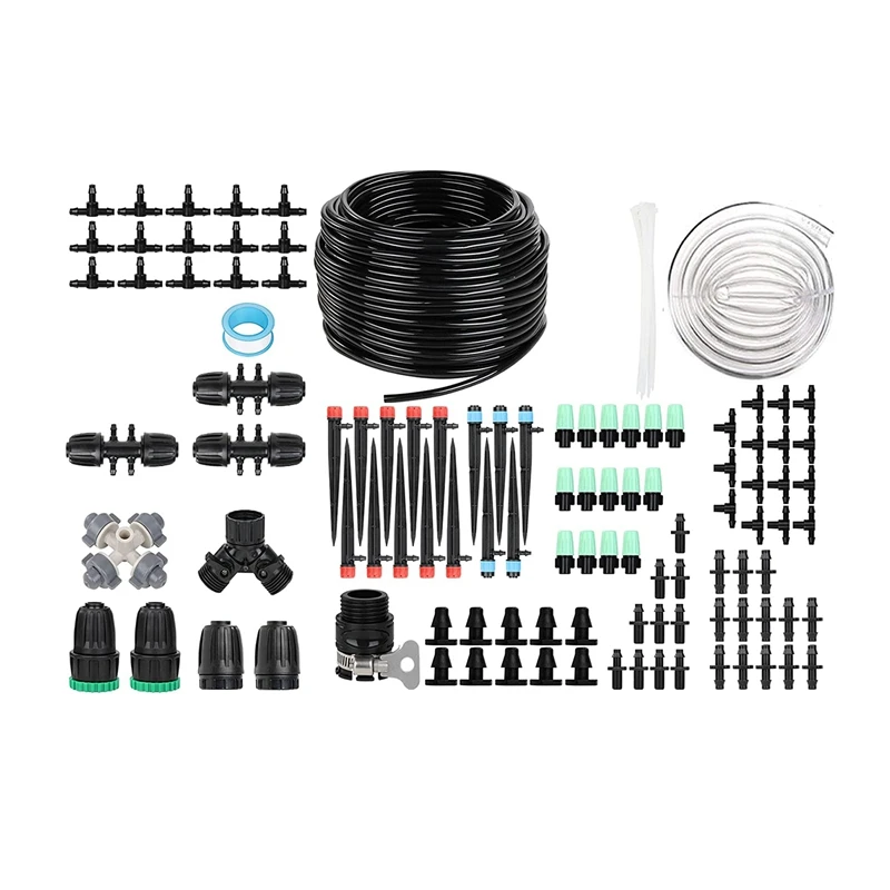 Irrigation System,Micro-Type Drip Irrigation Kit Auto With Adjustable Nozzle Sprinkler Sprayer&Dripper,Watering System
Irrigation System,Micro-Type Drip Irrigation Kit Auto With Adjustable Nozzle Sprinkler Sprayer&Dripper,Watering System