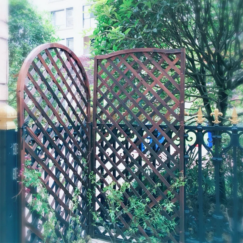 Climbing vine frame, flower stand, preservative wood fence grid, outdoor solid wood fence, wooden fence, courtyard decoration pa
Climbing vine frame, flower stand, preservative wood fence grid, outdoor solid wood fence, wooden fence, courtyard decoration pa