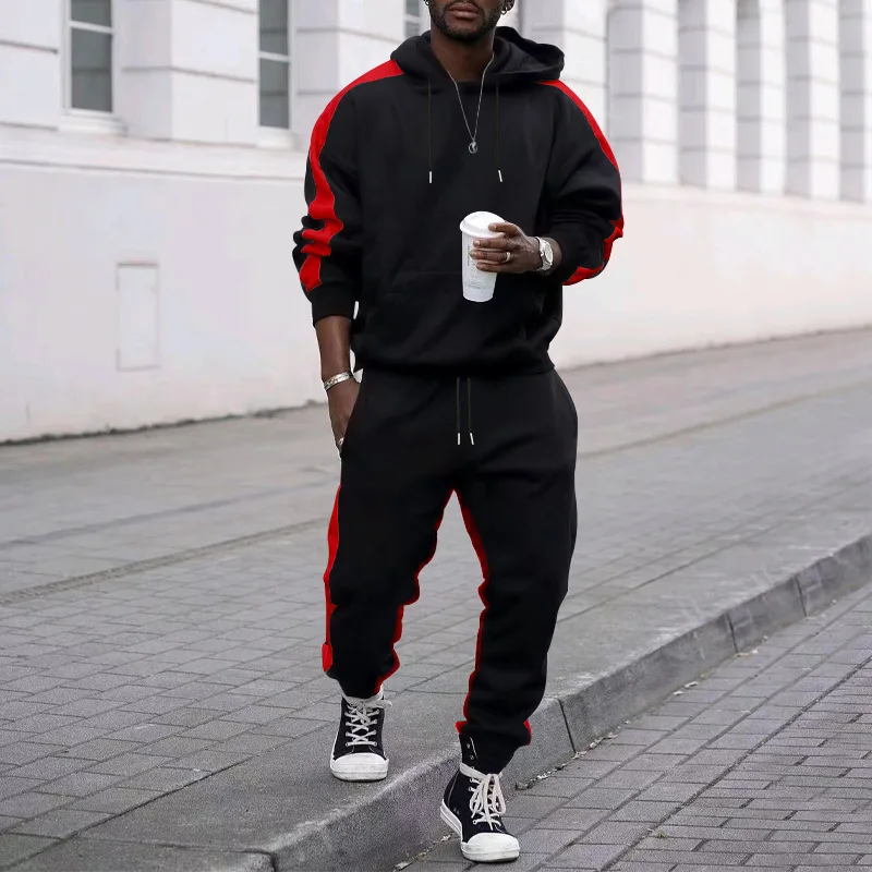 Men Tracksuit New Patchwork Sportswear Suit Man Oversized Jogger Casual Set Long Sleeve Streetwear Suit
Men Tracksuit New Patchwork Sportswear Suit Man Oversized Jogger Casual Set Long Sleeve Streetwear Suit