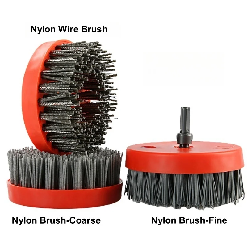 100mm Filament Brush Abrasive Nylon Wire Cup Brush Angle Grinder Nylon Wheel Brush for Metal Rust Removal Woodworking Polishing
100mm Filament Brush Abrasive Nylon Wire Cup Brush Angle Grinder Nylon Wheel Brush for Metal Rust Removal Woodworking Polishing