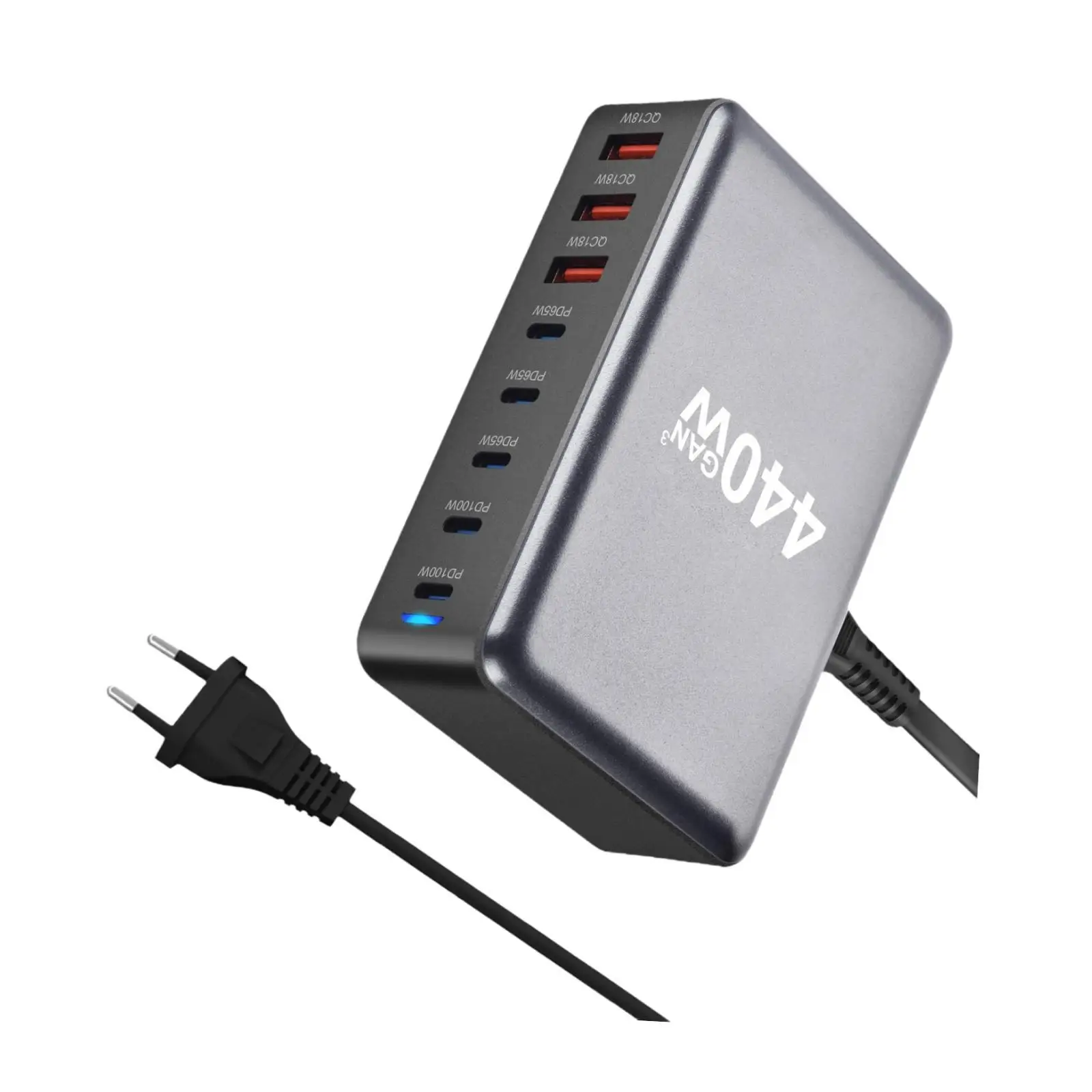 440W USB C Charging Station Multi Ports Desktop Charging Station for School Working Hotel
440W USB C Charging Station Multi Ports Desktop Charging Station for School Working Hotel