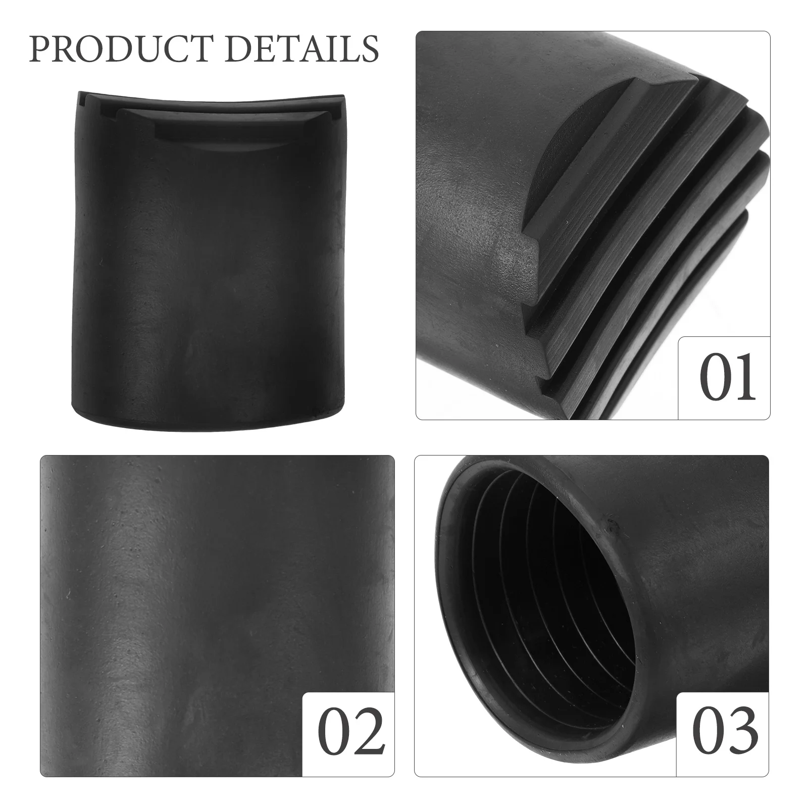 2pcs Anti skid Ladder Feet Covers Replacement Pads for Bamboo Folding Step Ladder Protector Rubber Tips Construction Tools
2pcs Anti skid Ladder Feet Covers Replacement Pads for Bamboo Folding Step Ladder Protector Rubber Tips Construction Tools