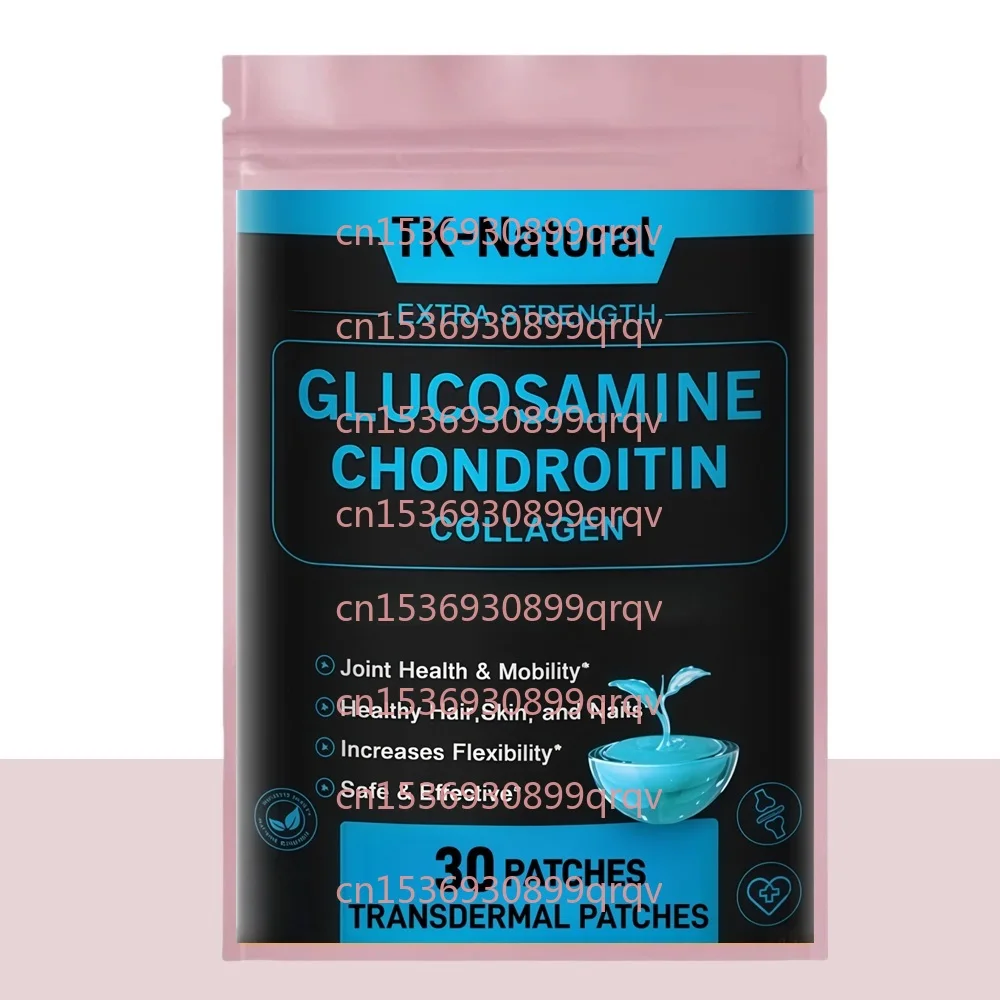 30 Patches Glucosamine Chondroitin Transdermal Patches Turmeric MSM Triple Strength Pain Relief Joint Support
30 Patches Glucosamine Chondroitin Transdermal Patches Turmeric MSM Triple Strength Pain Relief Joint Support
