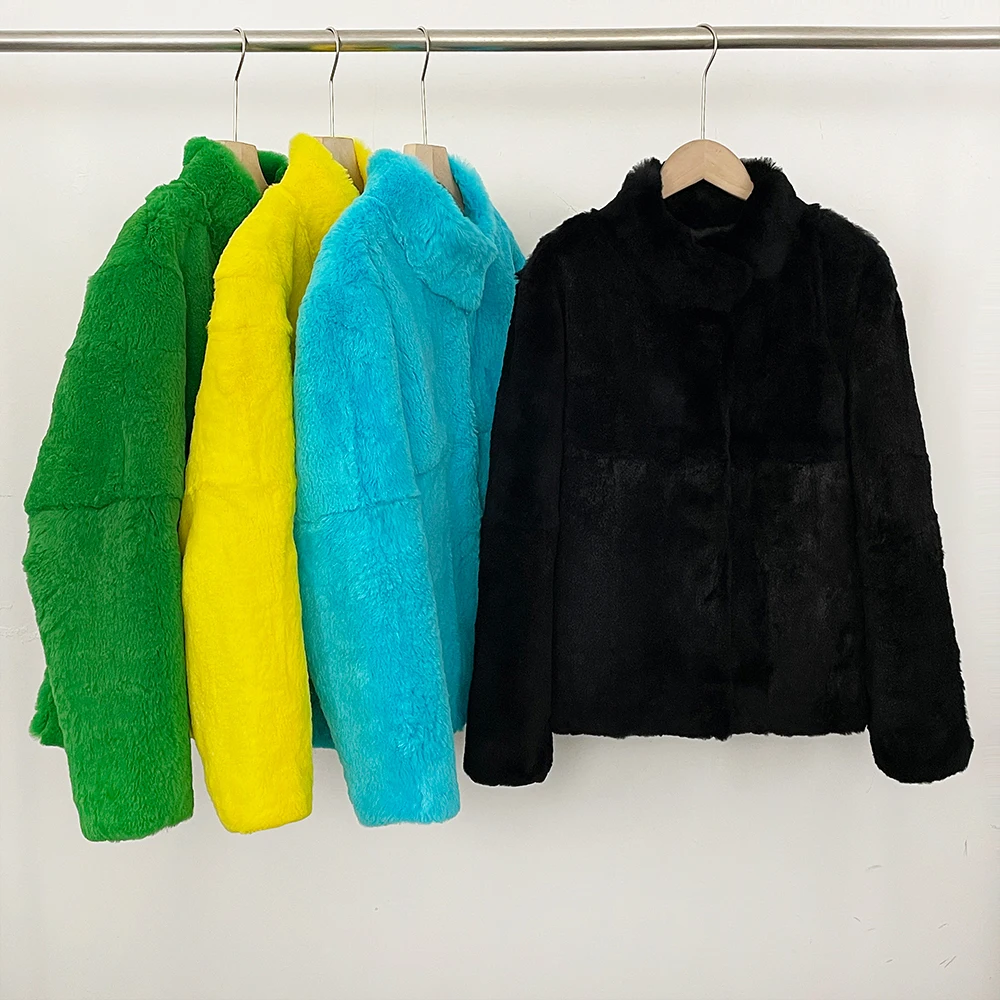 OFTBUY Natural Fur Coat Women's Stand Collar Fur Jacket Female Warm Autumn Real Rabbit Fur Coat Winter Parka with Fur Ladies
OFTBUY Natural Fur Coat Women's Stand Collar Fur Jacket Female Warm Autumn Real Rabbit Fur Coat Winter Parka with Fur Ladies
