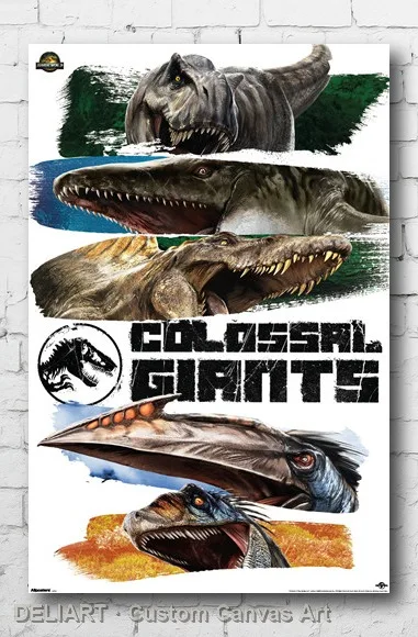 JURASSIC WORLD: REBIRTH () - COLOSSAL GIANTS Canvas Poster (2025) Custom Size Available Room Decoration Home Decor Wall Art
JURASSIC WORLD: REBIRTH () - COLOSSAL GIANTS Canvas Poster (2025) Custom Size Available Room Decoration Home Decor Wall Art