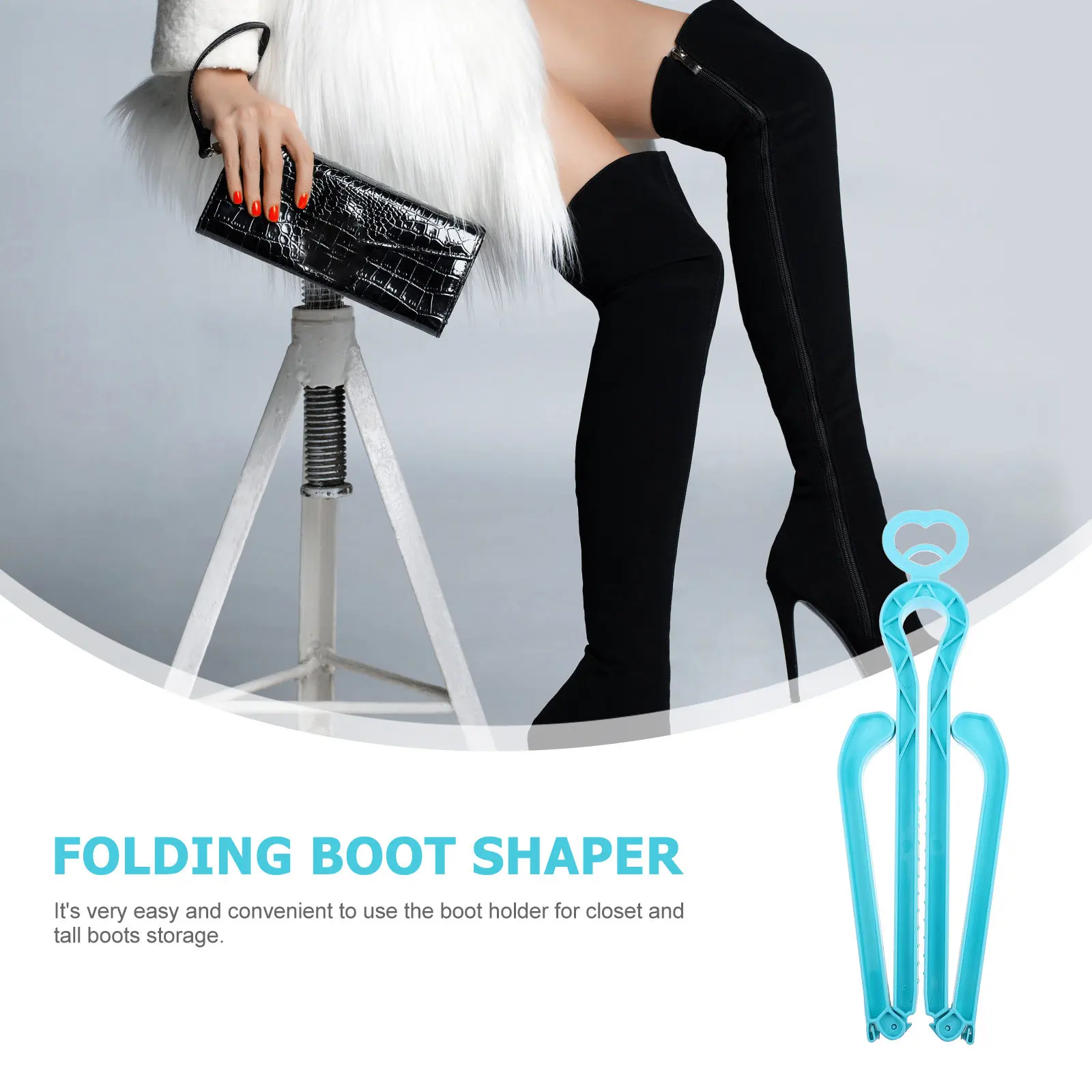 Складная подставка для обуви из полипропилена, регулируемая, для высоких сапог, держатель-органайзер для обуви
Складная подставка для обуви из полипропилена, регулируемая, для высоких сапог, держатель-органайзер для обуви