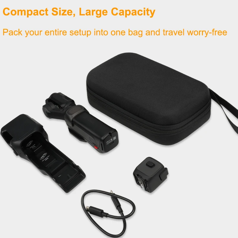 EVA Hard Shell Case for Insta360 Luna Ultra Standard Shockproof Drop Proof Dual Zipper Hand Strap Portable Travel Storage Bag
EVA Hard Shell Case for Insta360 Luna Ultra Standard Shockproof Drop Proof Dual Zipper Hand Strap Portable Travel Storage Bag