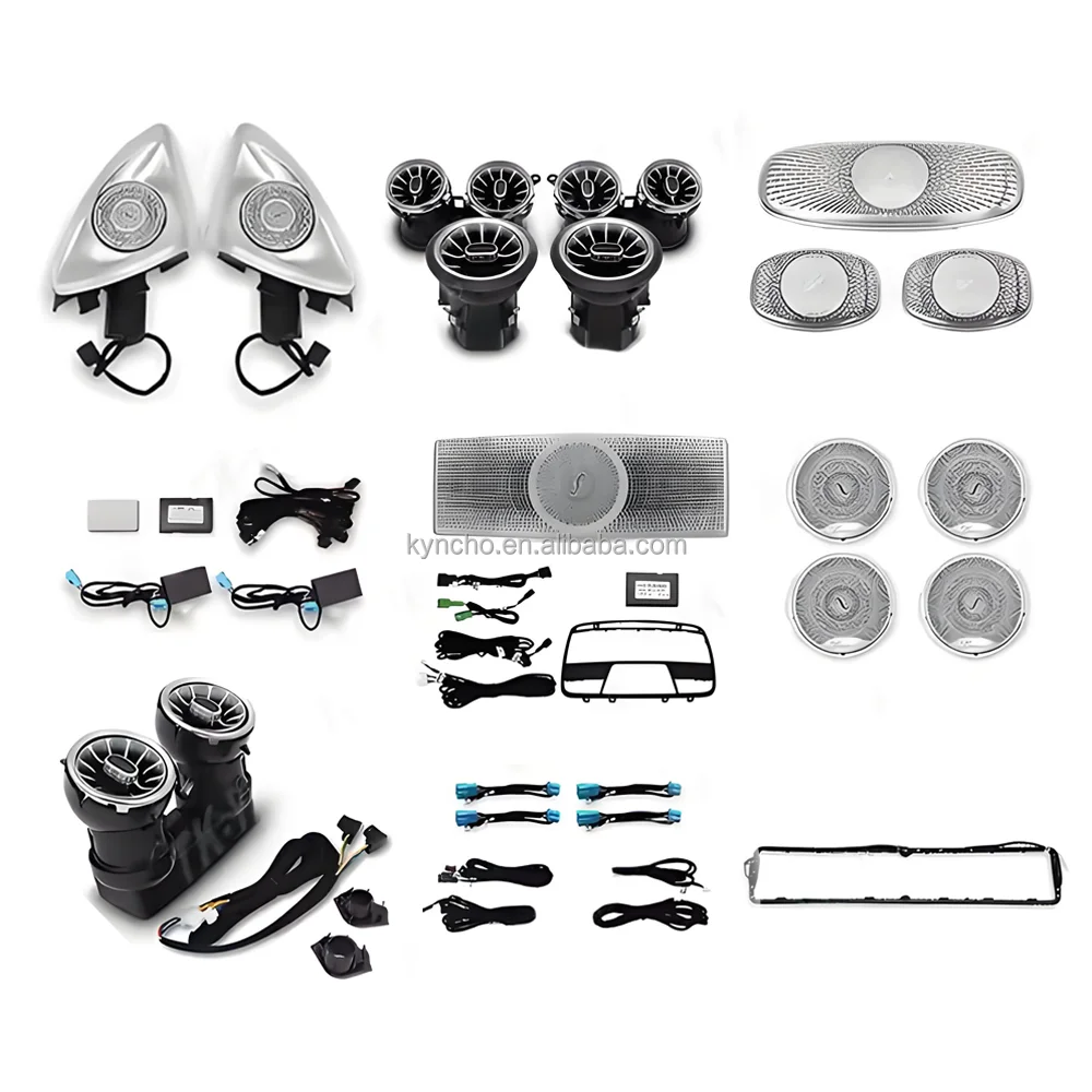 For E Class W213 Ambient Light 64 Color Magic Turbine Air Outlet Symphony Interior Lighting Auto Interior Lighting
For E Class W213 Ambient Light 64 Color Magic Turbine Air Outlet Symphony Interior Lighting Auto Interior Lighting