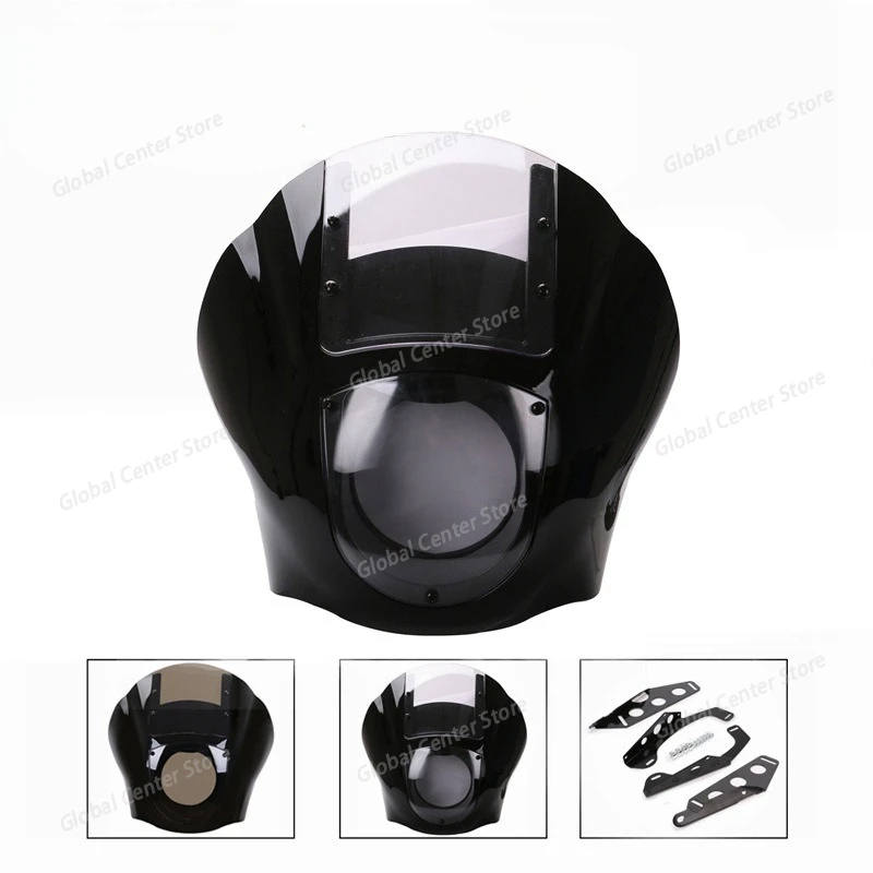 Обтекатель фары для мотоцикла, подходит для моделей Harley Wind Deflector и XL883/1200
Обтекатель фары для мотоцикла, подходит для моделей Harley Wind Deflector и XL883/1200