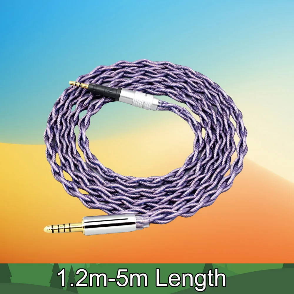 Litz 7N OCC Кабель для наушников для Sennheiser HD6 HD7 HD8 MIX DJ HD595 4-жильный наушник Type2 1,8 мм 140 ядер 7906
Litz 7N OCC Кабель для наушников для Sennheiser HD6 HD7 HD8 MIX DJ HD595 4-жильный наушник Type2 1,8 мм 140 ядер 7906