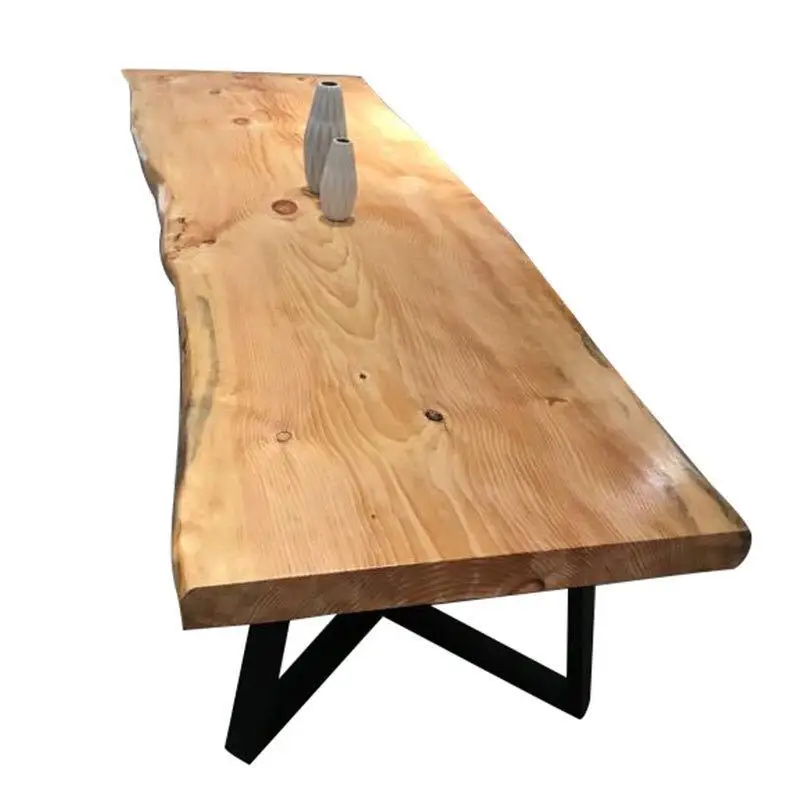 Irregular log large board tea table Pastoral style board solid wood tea table Homestay minimalist creativity
Irregular log large board tea table Pastoral style board solid wood tea table Homestay minimalist creativity
