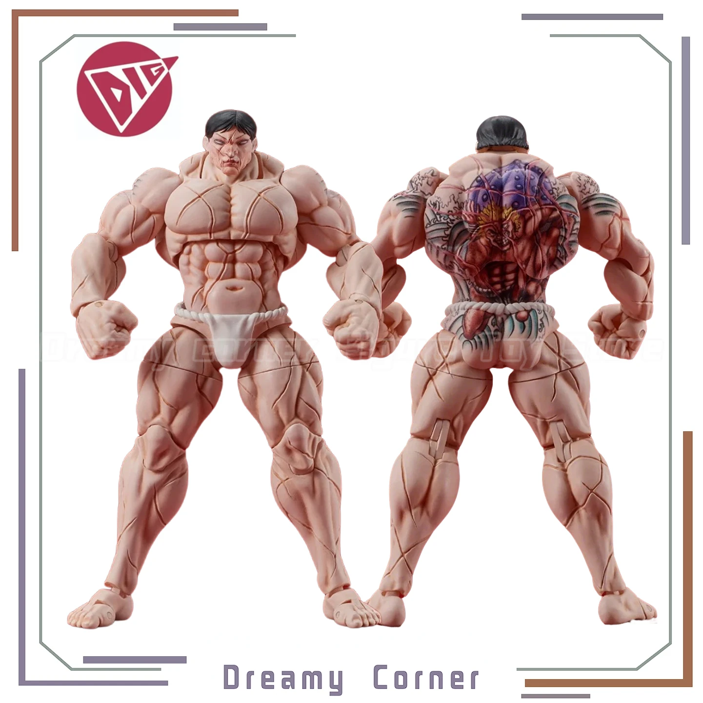 【In Stock】DIG DIGACTION BAKI KAORU HANAYAMA 1/24 Action Figure
【In Stock】DIG DIGACTION BAKI KAORU HANAYAMA 1/24 Action Figure