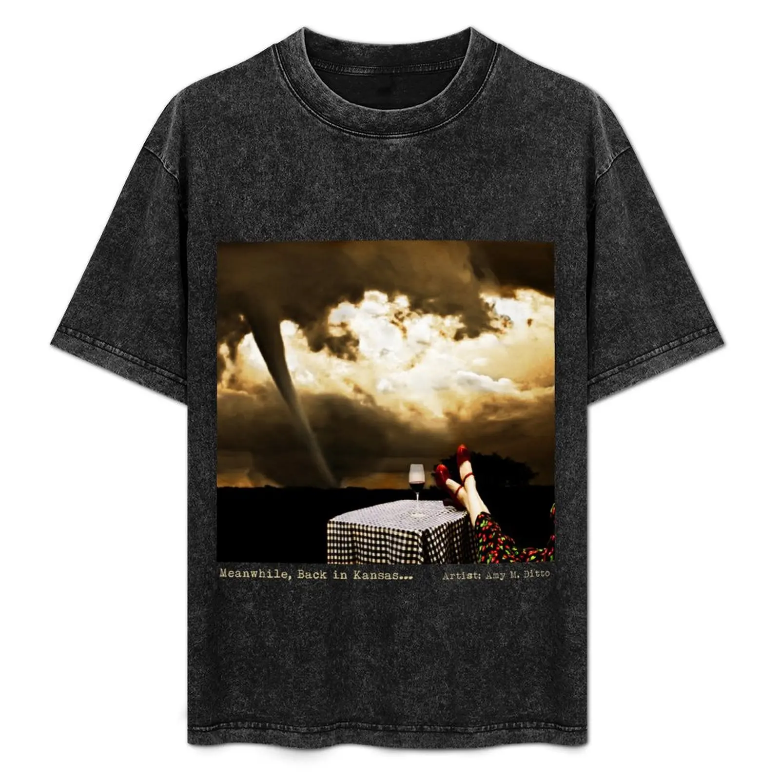 Meanwhile, Back in Kansas T-Shirt Dry Fit Athletic Short Sleeve Shirt
Meanwhile, Back in Kansas T-Shirt Dry Fit Athletic Short Sleeve Shirt