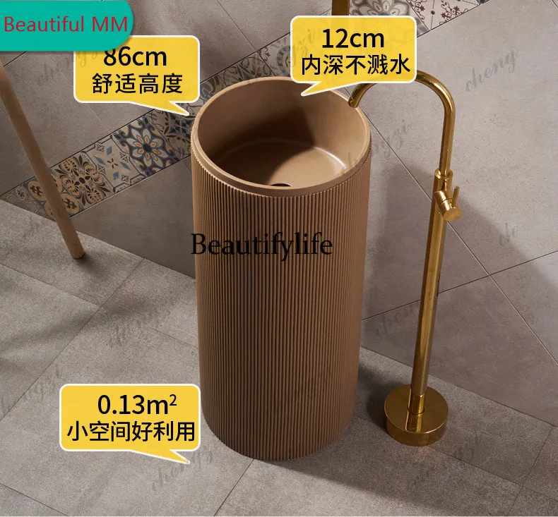 P182 P182 Outdoor Courtyard Column-Style Washbasin: Integrated Floor-standing Washbasin for Bathroom and Balcony
P182 P182 Outdoor Courtyard Column-Style Washbasin: Integrated Floor-standing Washbasin for Bathroom and Balcony