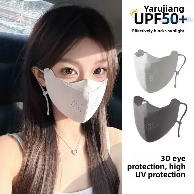 Lightweight Breathable Summer New Style Women's Sunscreen Mask Outdoor Cycling Eye Protection Full Face Covering Ear Hanging
Lightweight Breathable Summer New Style Women's Sunscreen Mask Outdoor Cycling Eye Protection Full Face Covering Ear Hanging