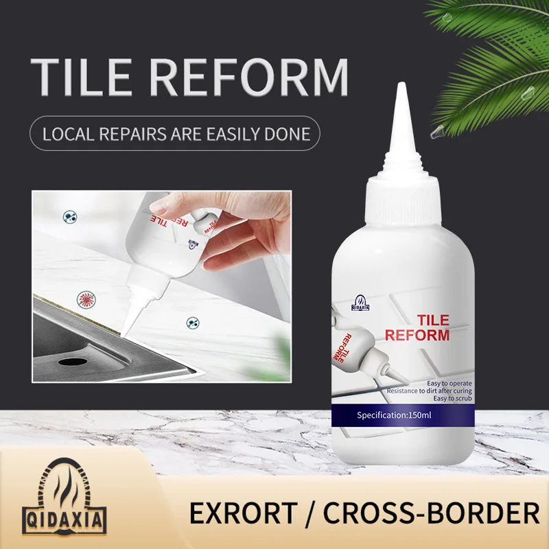 Waterproof Ceramic Tile Repair Filler Reviver Seam Beauty Agent Grout Tiling Refill for Floor
Waterproof Ceramic Tile Repair Filler Reviver Seam Beauty Agent Grout Tiling Refill for Floor