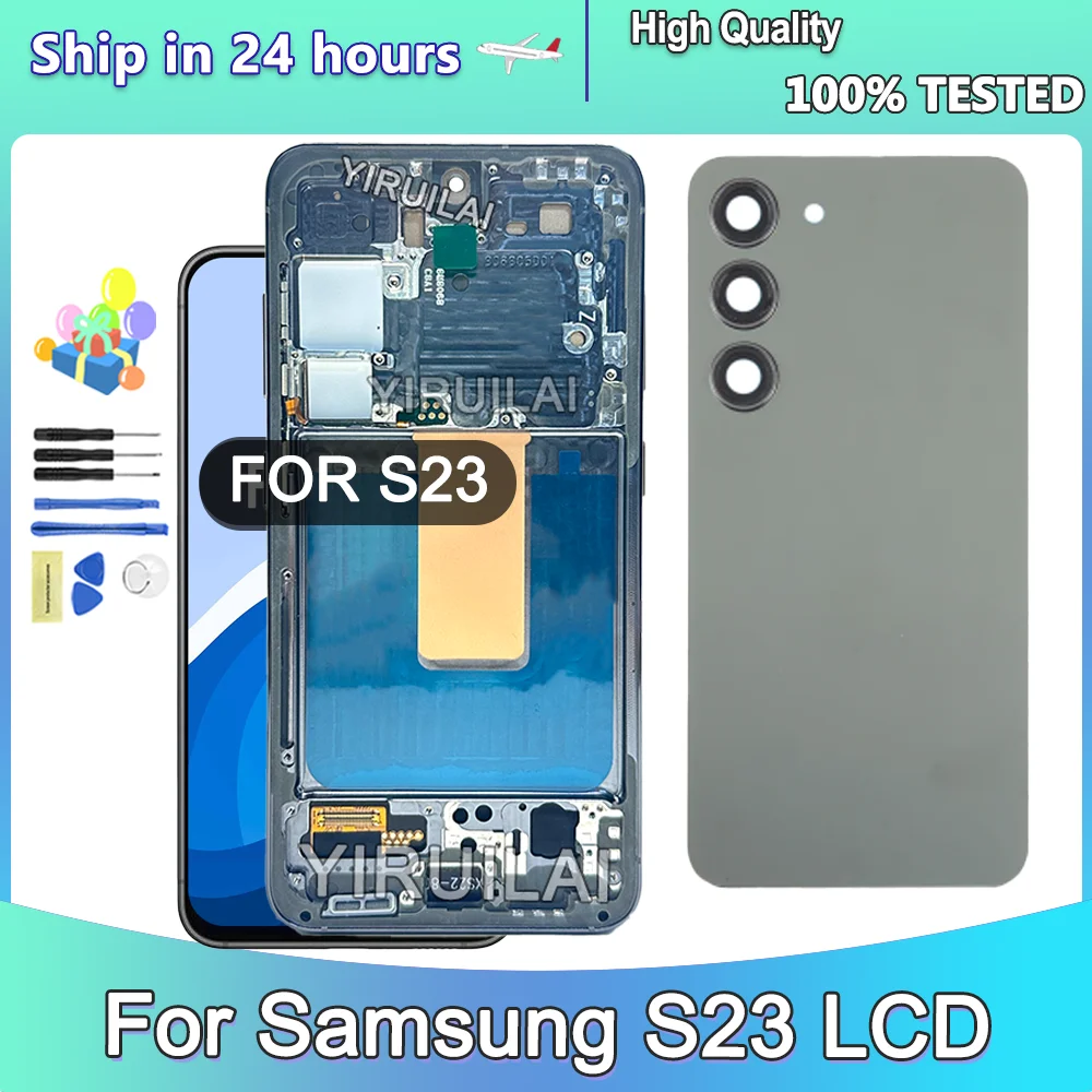 TFT для Samsung S23 LCD S911B S911B/DS дигитайзер сенсорного экрана с рамкой для Samsung S23 5G отдел ЖК-экрана
TFT для Samsung S23 LCD S911B S911B/DS дигитайзер сенсорного экрана с рамкой для Samsung S23 5G отдел ЖК-экрана