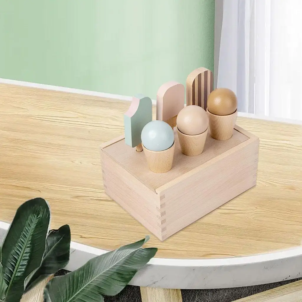 Children's Pretend Set Simulated Wooden Playset for Toddlers Birthday Gifts
Children's Pretend Set Simulated Wooden Playset for Toddlers Birthday Gifts