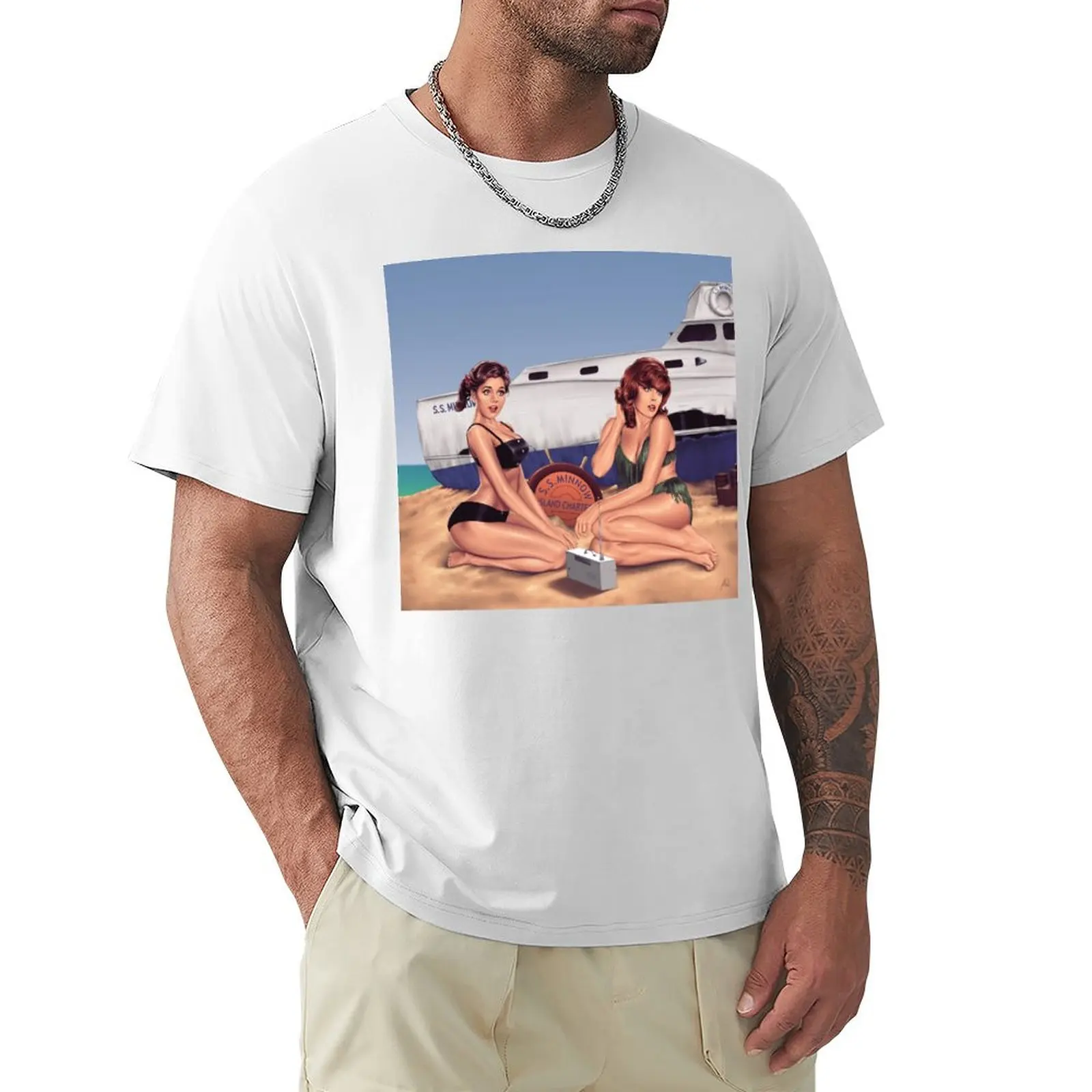Ginger & Mary Ann T-shirt Aesthetic clothing aesthetic clothes quick-drying vintage Men's t shirts
Ginger & Mary Ann T-shirt Aesthetic clothing aesthetic clothes quick-drying vintage Men's t shirts