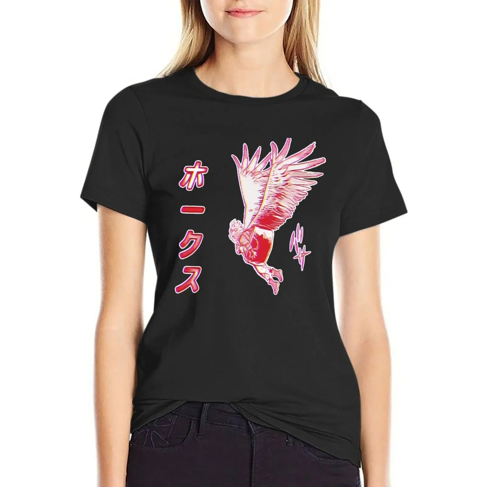 Hawks - Winged Hero T-Shirt Aesthetic clothing hippie clothes anime blacks spring clothes Women 2025
Hawks - Winged Hero T-Shirt Aesthetic clothing hippie clothes anime blacks spring clothes Women 2025