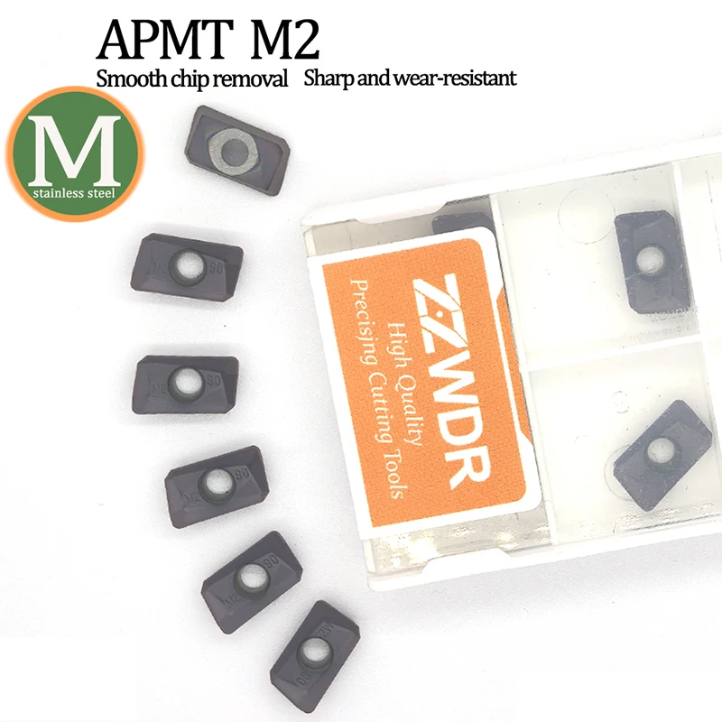 APMT1135 M2 WM1125K APMT1604 Carbide Insert Milling Cutter APMT High Quality CNC Lathe Tools Turning Tool For Stainless Steel
APMT1135 M2 WM1125K APMT1604 Carbide Insert Milling Cutter APMT High Quality CNC Lathe Tools Turning Tool For Stainless Steel