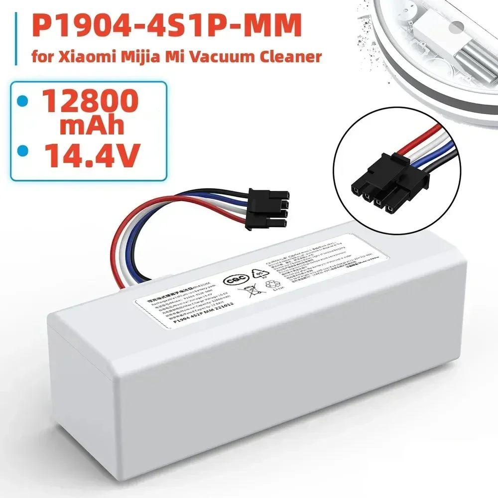 100% Original Robot Battery 1C P1904-4S1P-MM for Xiaomi Mijia Mi Vacuum Cleaner Sweeping Mopping Robot Replacement Battery G1
100% Original Robot Battery 1C P1904-4S1P-MM for Xiaomi Mijia Mi Vacuum Cleaner Sweeping Mopping Robot Replacement Battery G1