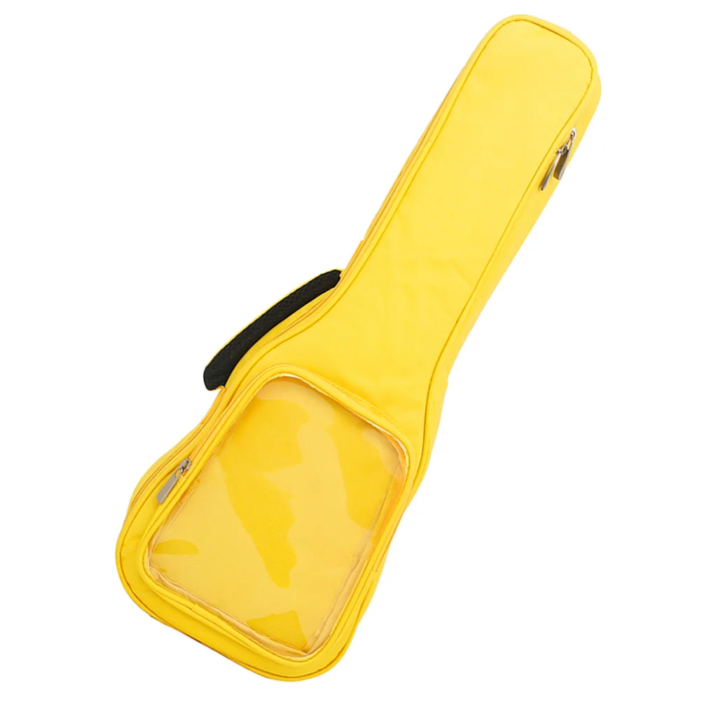 Ukulele Bag 23 Inch Yellow Transparent Side Pocket Lightweight Portable Waterproof Storage Case for Tenor Ukulele Concert
Ukulele Bag 23 Inch Yellow Transparent Side Pocket Lightweight Portable Waterproof Storage Case for Tenor Ukulele Concert