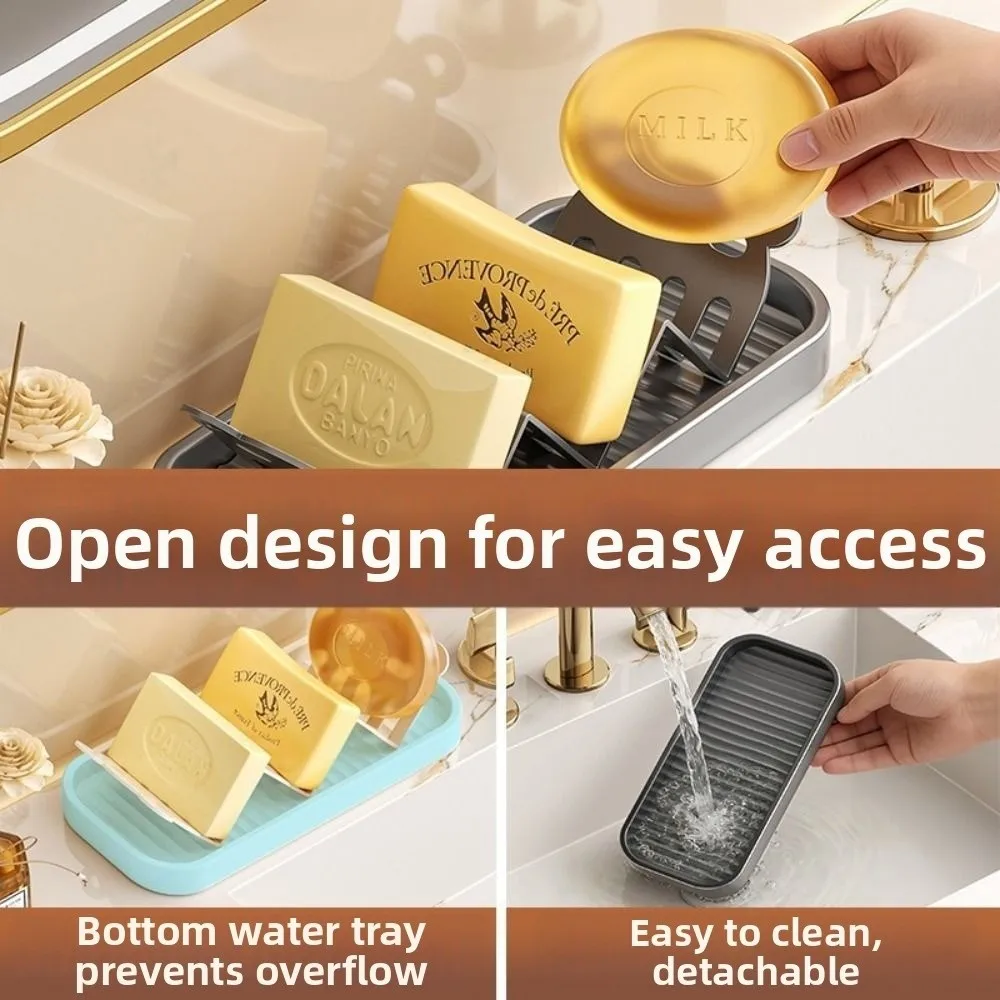 New Cartoon Soap Rack Multifunctional Space Saving Narrow-sided Sink Storage Rack Taco Holder Bathroom Accessories
New Cartoon Soap Rack Multifunctional Space Saving Narrow-sided Sink Storage Rack Taco Holder Bathroom Accessories