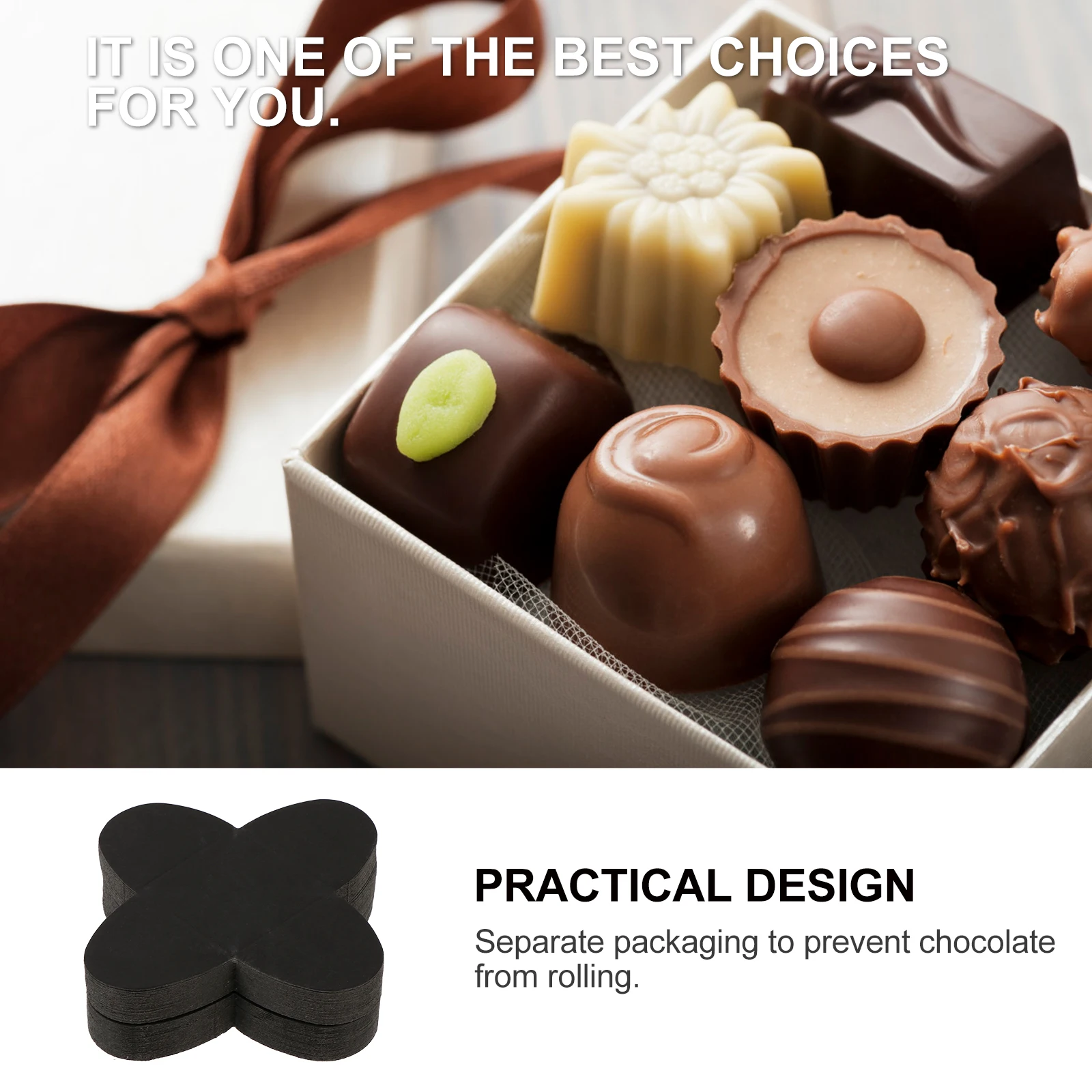 100Pcs Stylish Chocolate Wrapping Tray Paper Holders Truffle Cup Decor Practical Baking Tool
100Pcs Stylish Chocolate Wrapping Tray Paper Holders Truffle Cup Decor Practical Baking Tool