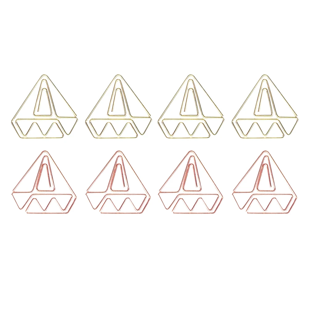 50 Pcs Rose Gold Paperclips Bright Diamond Design Nonskid Compact Office School Supplies Metal Smooth Corrosion Resistant
50 Pcs Rose Gold Paperclips Bright Diamond Design Nonskid Compact Office School Supplies Metal Smooth Corrosion Resistant
