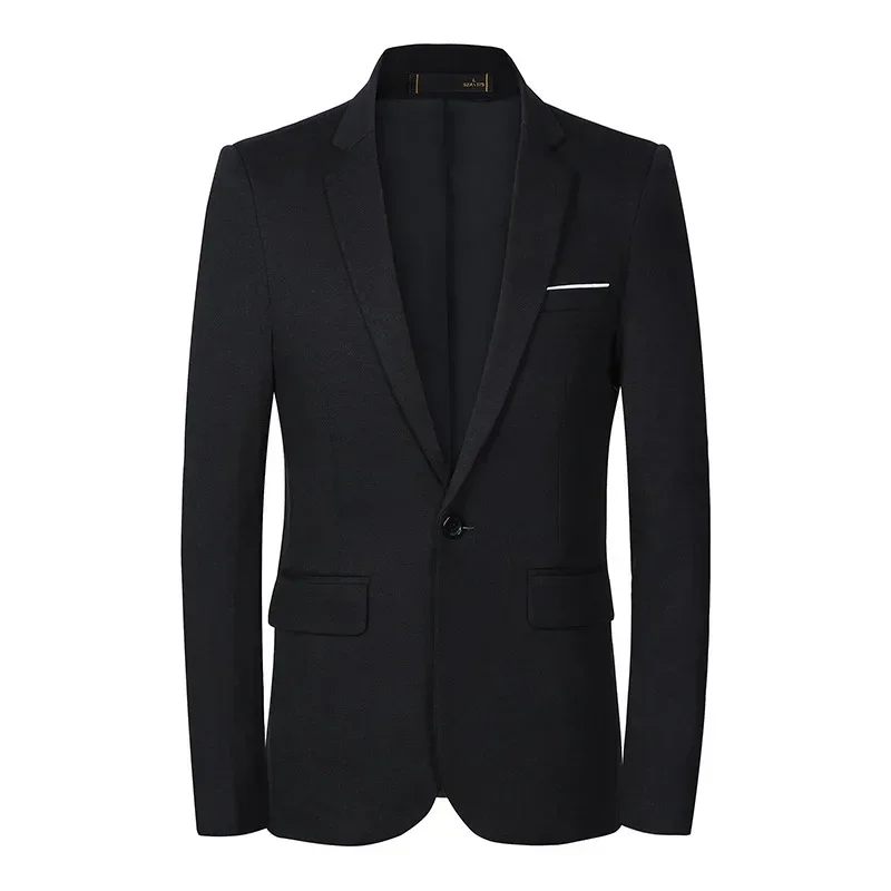 New Fashion Casual Blazers for Men Solid Slim Fit Korean Style Suit Jacket Business Party Elegant Men's Clothing Plus Size M-5XL
New Fashion Casual Blazers for Men Solid Slim Fit Korean Style Suit Jacket Business Party Elegant Men's Clothing Plus Size M-5XL