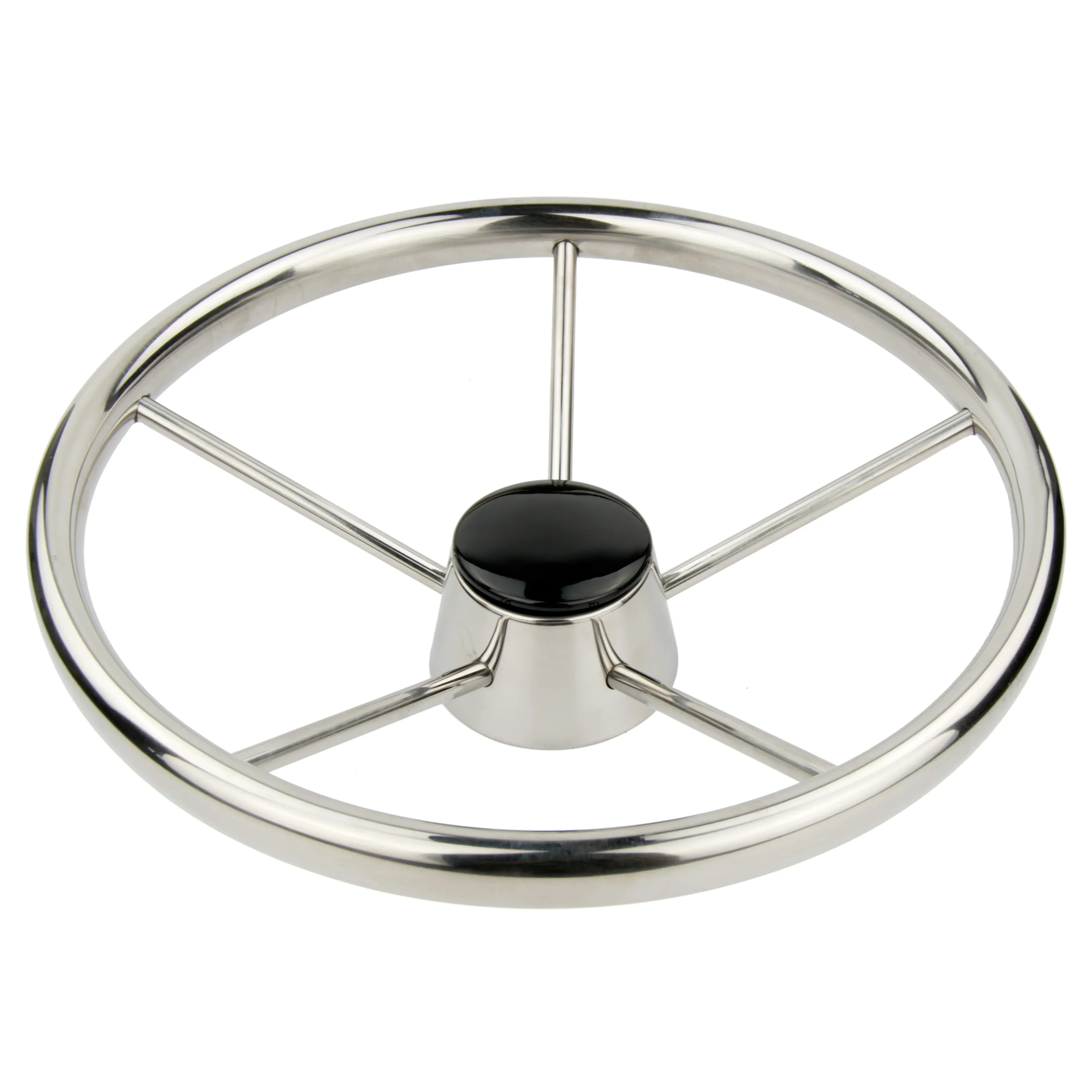 5-Spoke Destroyer Boat Steering Wheel Stainless Steel Marine Steering 13-1/2inch
5-Spoke Destroyer Boat Steering Wheel Stainless Steel Marine Steering 13-1/2inch